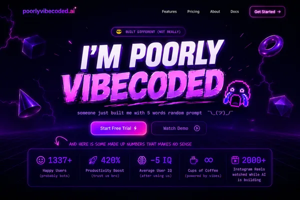 AI-generated content criticized for lack of care and distinctiveness
