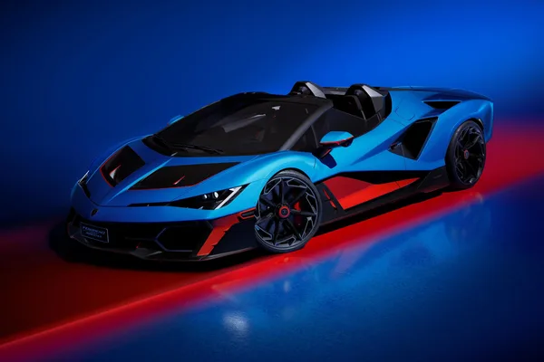 Lamborghini launches 1,065hp Fenomeno Roadster hybrid supercar