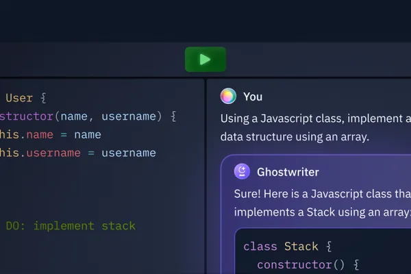 Replit 发布集成 IDE 的 AI 结对编程助手 Ghostwriter Chat