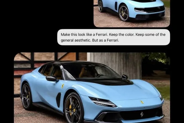 AI Could Design Better Ferraris Than Jony Ive, Reddit User Argues