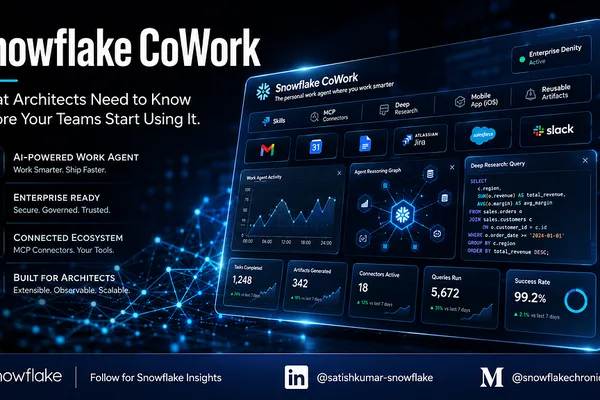 Snowflake CoWork：一个多智能体系统，而不仅仅是文本到SQL