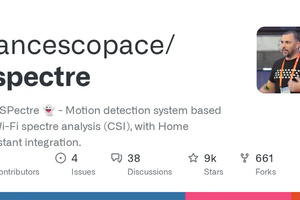ESPectre uses Wi-Fi signals for camera-free motion detection