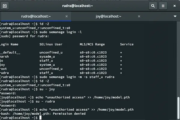 SELinux enhances AI model security on RHEL9