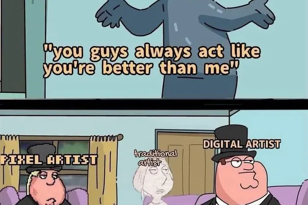 User expresses frustration with AI's impact on art and gaming