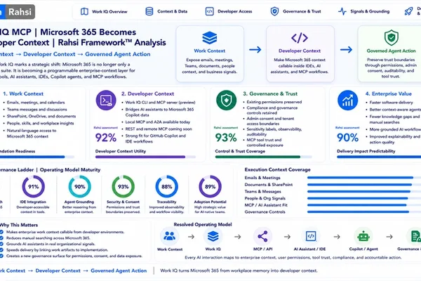 Microsoft 365 演变为 AI 开发工具的可编程上下文层