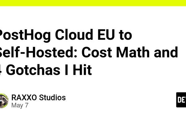 Developer saves on PostHog by self-hosting, warns of migration gotchas