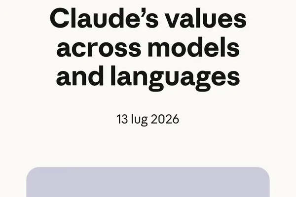 Anthropic researches measurable values for Claude AI