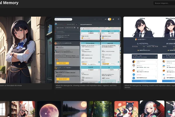 Visual Memory project integrates image catalog and navigation features