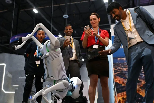 UN AI Summit Showcases Robot Dogs, Teslas, and Rescue Helicopters