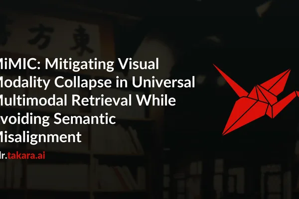 MiMIC paper tackles visual modality collapse in multimodal retrieval