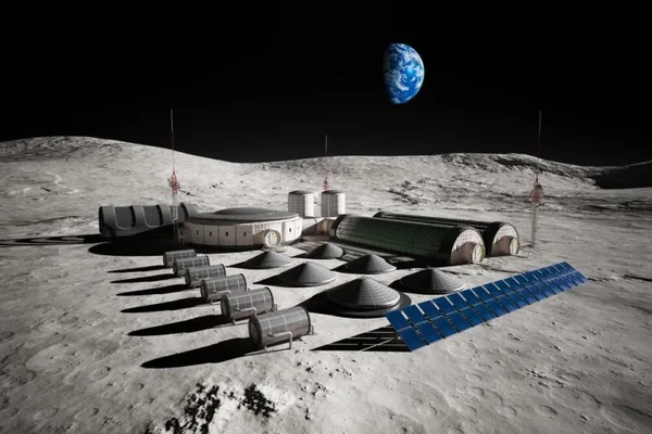 NASA plans self-assembled lunar base using robots and drones