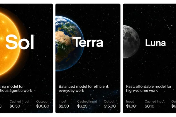 OpenAI previews GPT-5.6 models Sol, Terra, and Luna