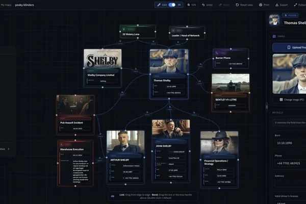 开发者构建实时协作调查板 LinkChart.art