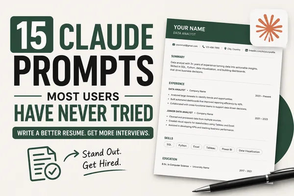 Claude AI Prompts for Resume Writing to Secure Interviews