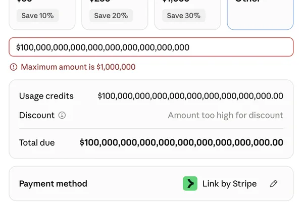 ClaudeAI user questions $1M token purchase limit