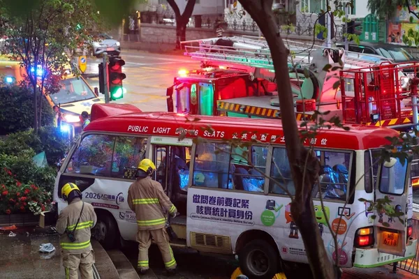 Minibus crash in Hong Kong leaves one dead, multiple injured
