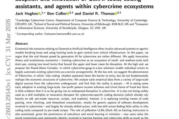 IT pros fear AI job loss more than AI cybercrime use