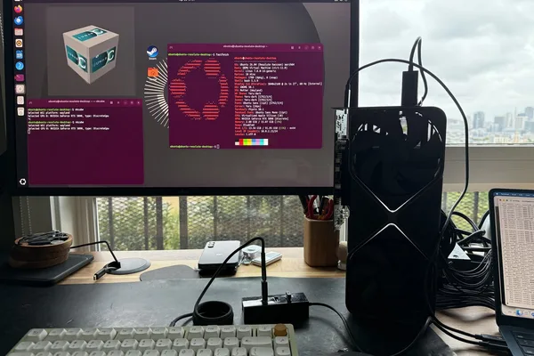 MacBook Air 通过 Linux 虚拟机获得桌面级 GPU 以进行 AI 任务
