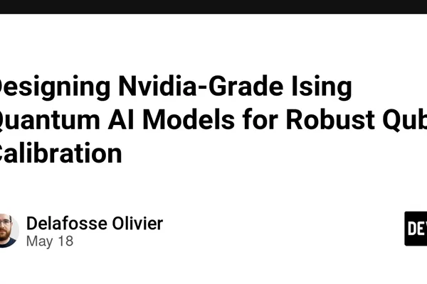 Nvidia releases open Ising quantum AI models for qubit calibration