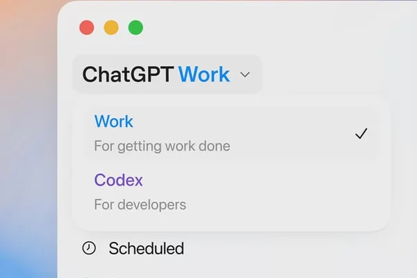 ChatGPT desktop app update removes standard chats for productivity focus