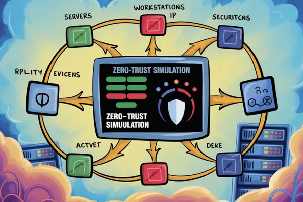 Tutorial details Zero-Trust network simulation with graph micro-segmentation