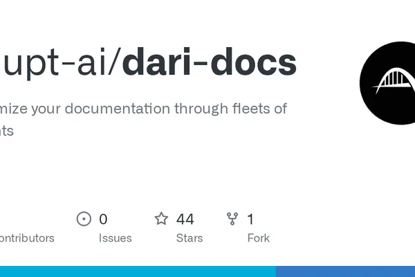 Dari-docs CLI tests documentation clarity for AI agents