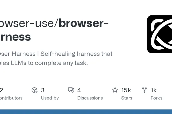 Browser Harness empowers LLMs to perform any browser task autonomously