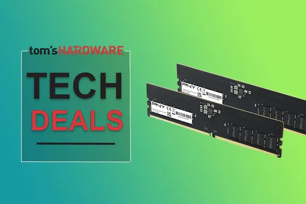 PNY offers budget-friendly 32GB DDR5 RAM kit at $70 discount