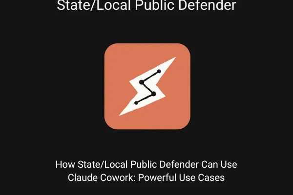 Claude Cowork transforms Public Defender's Office operations