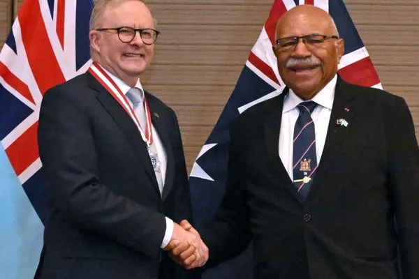 Australia and Fiji sign mutual defense pact to boost Pacific security