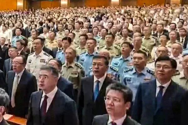 China's military leadership reshuffle hinted at by general's seating chart