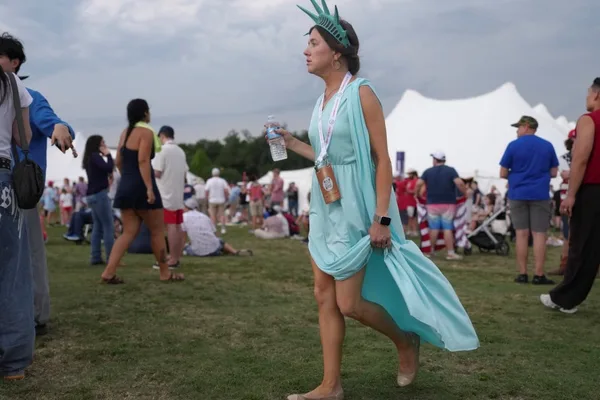 Storms force evacuation at National Mall ahead of Trump's July 4 speech