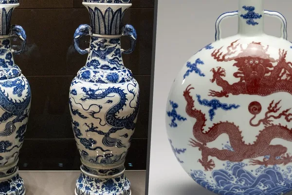 Dragon motifs reveal Chinese imperial strength and decline