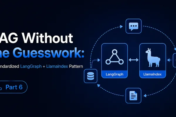 LangGraph and LlamaIndex Pattern for RAG Agents