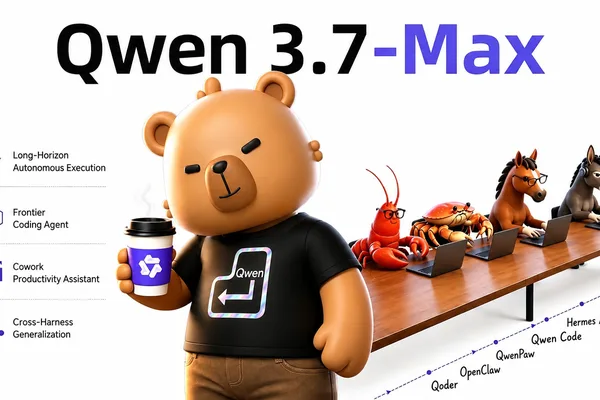 阿里巴巴Qwen3.7-Max自主运行35小时，媲美Claude Opus