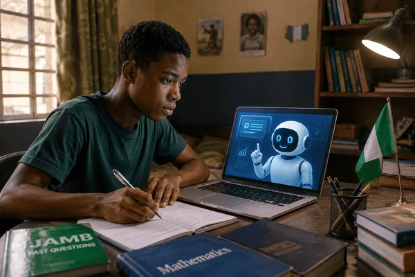 Nigerian students leverage AI chatbots for affordable exam prep