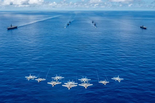 US and allies conduct multi-front military drills across Asia