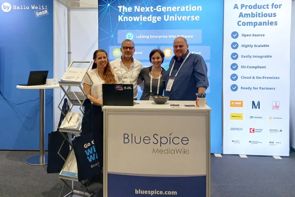 BlueSpice Galaxy showcases AI knowledge management at GITEX EUROPE