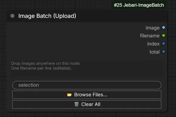 ComfyUI user creates custom node for automated batch image generation