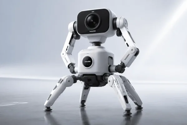 Insta360 unveils CameraMan robot concept, integrating AI and camera tech