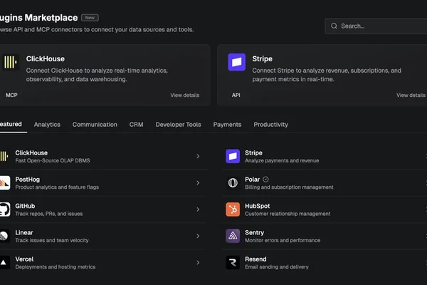 Dreambase integrates MCP authorization for ClickHouse, PostHog, Linear, GitHub