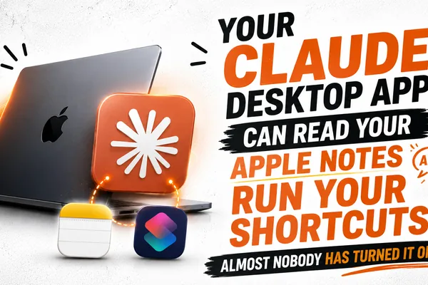 Claude Desktop App Gains Access to Apple Notes and Shortcuts