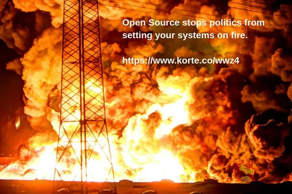 Open Source development is key to preventing political interference in tech systems