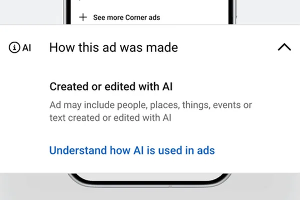 Google mandates "Made with AI" labels on AI-generated ads