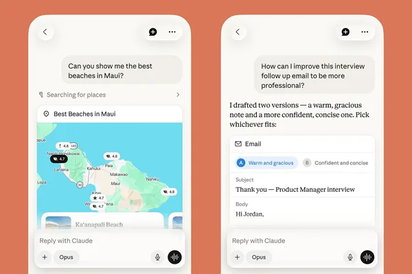 Anthropic's Claude chatbot offers advanced research, visualization, and integration features