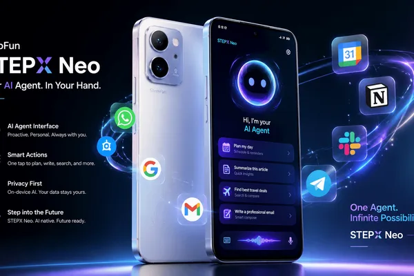 StepFun launches STEPX Neo AI agent phone with deep app integration
