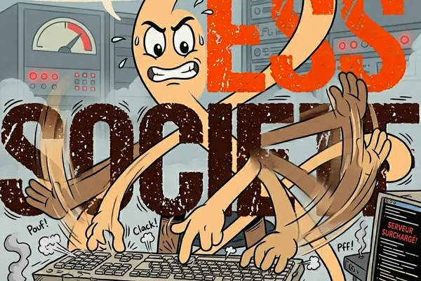 AI-linked bots attack ESS et Société server, causing performance issues