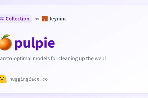 Pulpie Orange Small project released for HTML content extraction