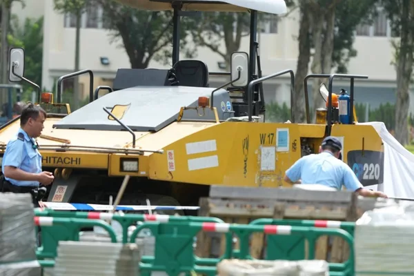 Worker fatally crushed by construction vehicle in Hong Kong