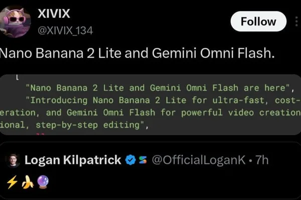 it'snano Banana 2 flash lite model reportedly leaked